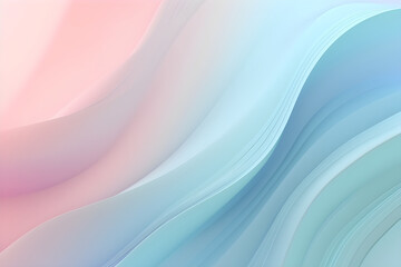Fototapeta premium abstract background with waves. Generative AI. 