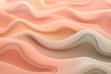 Obraz premium abstract background with waves. Generative AI. 