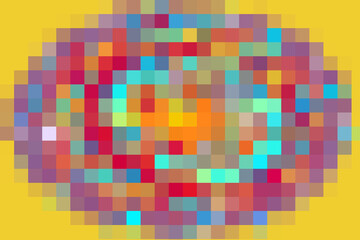  Beautiful gradient background for advertising and selling goods for children, pixel mosaic tile.