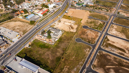 Loteamento Terrenos Construção Condomínio Paisagem Urbana Rural Imóvel Imobiliário Imóveis...