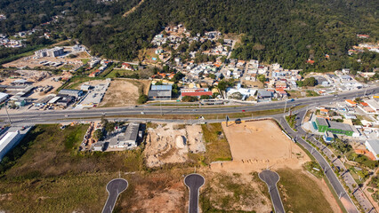 Loteamento Terrenos Construção Condomínio Paisagem Urbana Rural Imóvel Imobiliário Imóveis...