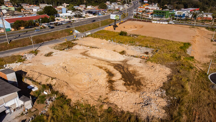 Loteamento Terrenos Construção Condomínio Paisagem Urbana Rural Imóvel Imobiliário Imóveis...