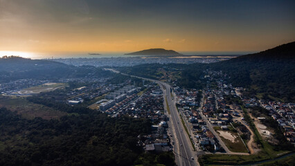 Loteamento Terrenos Construção Condomínio Paisagem Urbana Rural Imóvel Imobiliário Imóveis Estrada Rua Via Urbanismo Paisagismo Lote Lotear Auto Carro Ilha Florianópolis Floripa Vargem Grande Pequena 