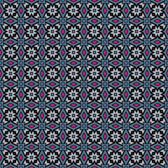 Seamless Luxury Fashion Template Funky Digital Shape Creative Structure Textile Trendy Texture Tile Vintage Fabric Backdrop Art Print Geometric Modern Design Wallpaper Background Graphic Pattern.