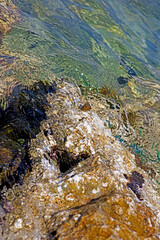 Sea rocks close up nature background high quality metal prints summer mood exploring beach places in creta island amazing feelings home decor