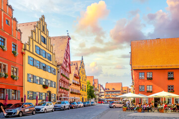 Altstadt, Dinkelsbuehl, Deutschland 