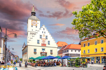 Altstadt, Deggendorf, Deutschland 