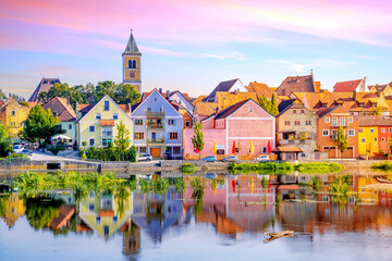 Obraz premium Altstadt, Burglengenfeld, Deutschland 