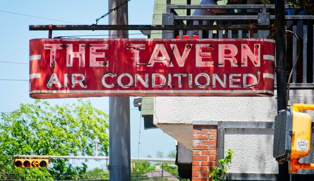 Iconic, historic Austin, Texas bar: The Tavern, operating since 1933