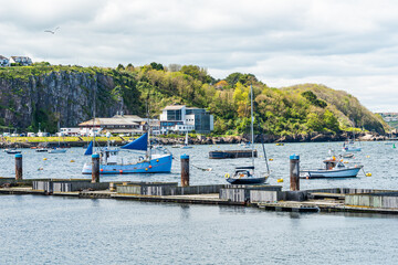 Fototapeta premium Brixham Marina, Brixham, Devon, England