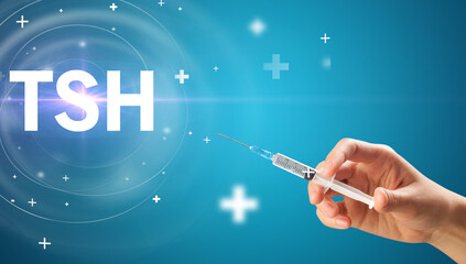 Syringe needle with virus vaccine