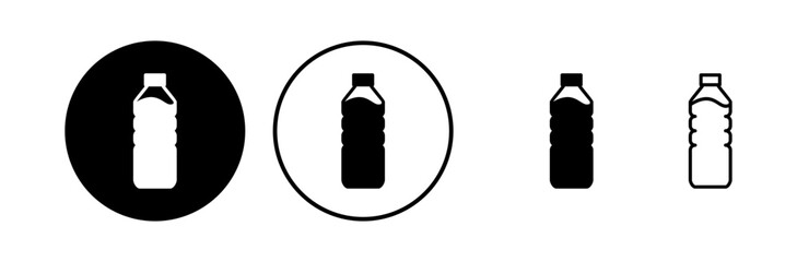 bottle icon vector. bottle icon in trendy flat design