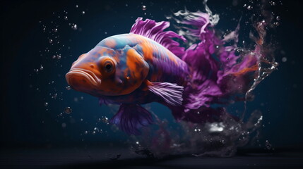 Fish Paint