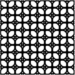 Abstract seamless monochrome pattern on white background for coloring. Design for banner, card, invitation, postcard, textile, fabric, wrapping paper, coloring book.