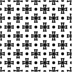 Abstract seamless monochrome pattern on white background for coloring. Design for banner, card, invitation, postcard, textile, fabric, wrapping paper, coloring book.