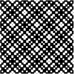 Fototapeta premium Abstract seamless monochrome pattern on white background for coloring. Design for banner, card, invitation, postcard, textile, fabric, wrapping paper, coloring book.