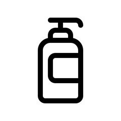 Editable shower gel vector icon. Cosmetics, makeup, skincare, beauty. Part of a big icon set family. Perfect for web and app interfaces, presentations, infographics, etc
