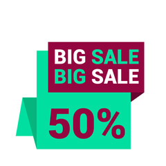 Sale Banner Vector Illustration, Discount, Sale, Elements, Special Offer, Big Sale, Mega Sale