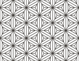 A Seamless Modern and triangle pattern