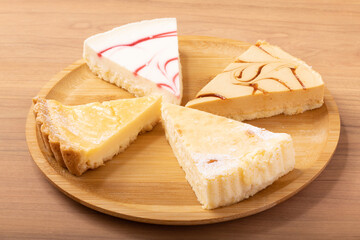 4種のチーズケーキ