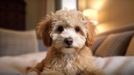 An illustration of a cute dog 