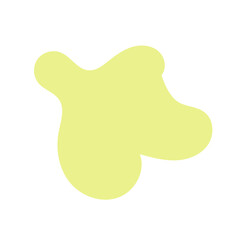 Yellow Abstract Shapes Vectors 