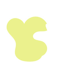 Yellow Abstract Shapes Vectors 