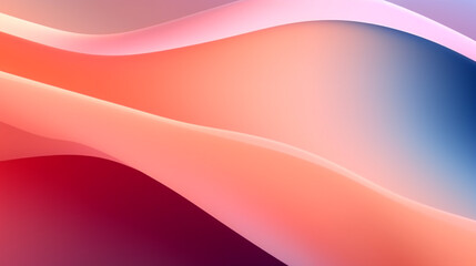 Generative AI,  a gradient effect for a modern and sleek website design