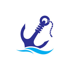 Anchor logo images illustration