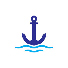 Anchor logo images illustration