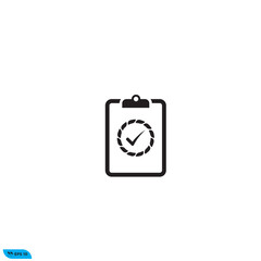 Icon vector graphic of Checkmark list