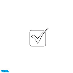 Icon vector graphic of Check Mark