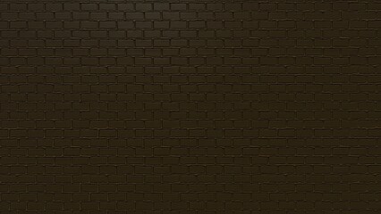 Brick pattern dark brown background