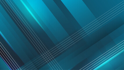 Blue elegant geometrical background