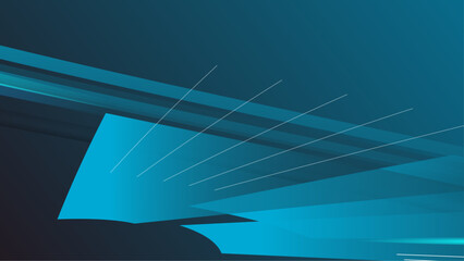 Blue elegant geometrical background