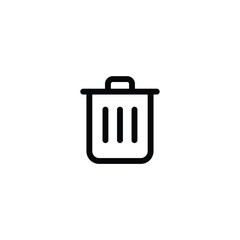 trash bin icon