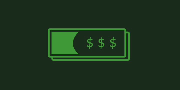 Dollar Icon - Green