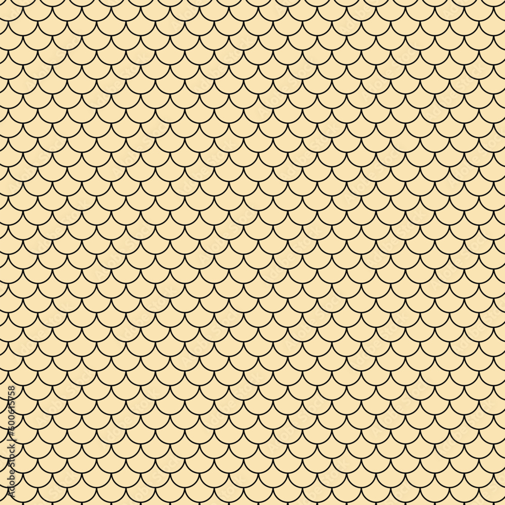 Poster abstract modern fish scale pattern for wallpaper and background.