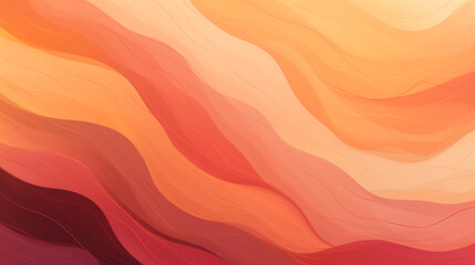 Obraz premium Generative AI, a warm color palette for a cozy and inviting website