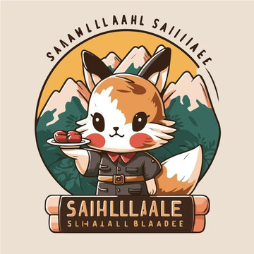 simple mascot for a Hotel service, artistic, embed, mascot, cartoon, comic, Illustrator
