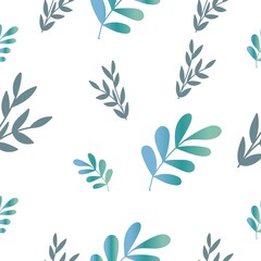 Fototapeta premium Floral Seamless Pattern Design 