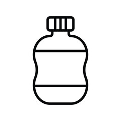 water bottle icon vector design template simple and modern