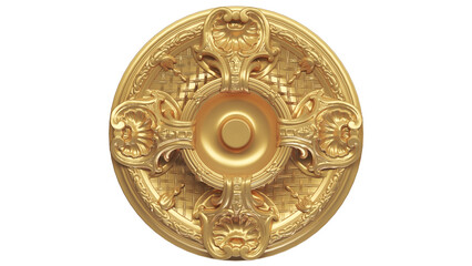 Fototapeta premium golden door knocker