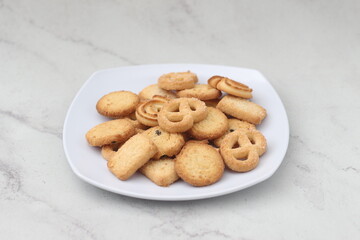 a variety of savory and delicious cheese cookies