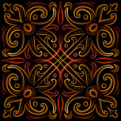 Dayak ornaments