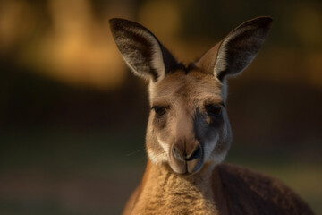 kangaroo in the wild