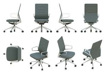 Office Chair cutout png 