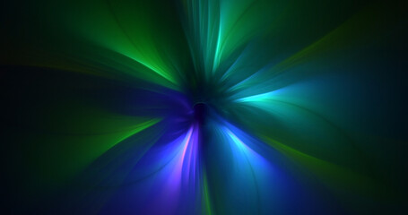 Obraz premium 3D rendering abstract technology fractal background