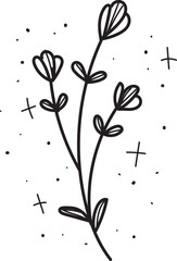 Ornament Flower Element