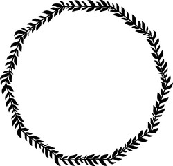 Decagon frame Flower frame leaf wreath Frame picture vector photo frame floral border Black decoration romantic winner award congratulations wedding anniversary birthday new year newborn Christmas